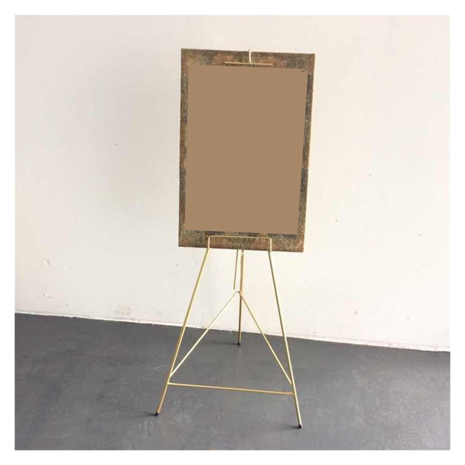 YNBSHGAA Heavy Duty Metal Freestanding Easel Stand, Adjustable Folding Portable Display Easel for Wedding Signs and Art