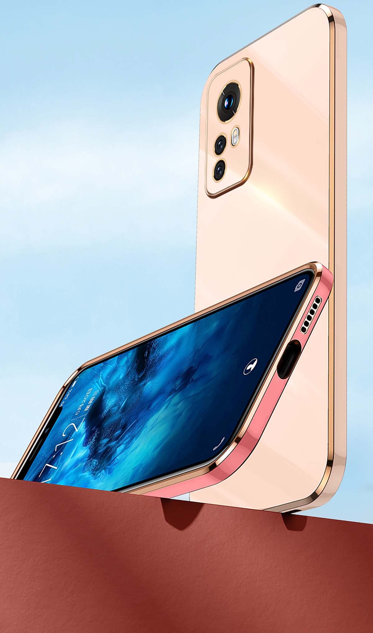 GOKEN Cover per Xiaomi Mi 12T 5G, Silicone TPU a Gradiente