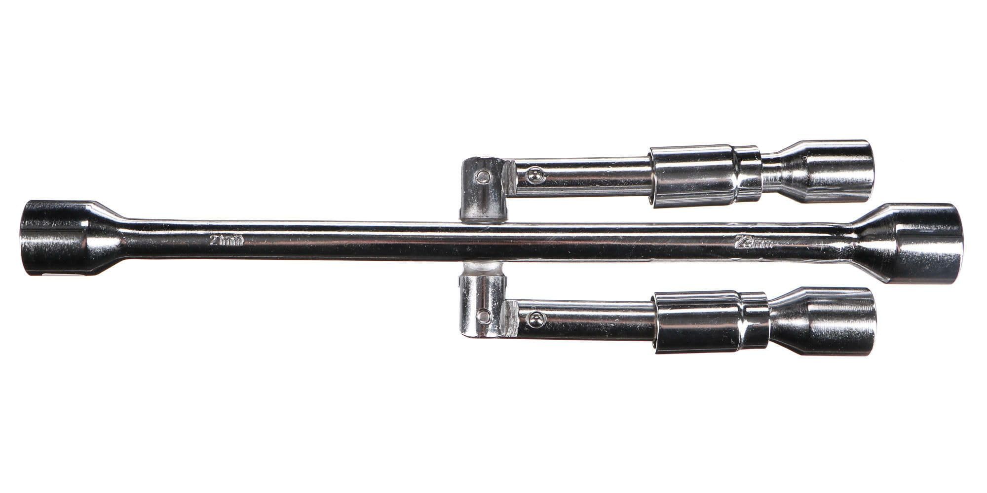CROSS WRENCH 1 | Llave de cruz plegable para coche | 17-19-21-23 mm | llave cruzada para cambio seguro y rápido de neumáticos | cruz de rueda | llave de rueda para casi todos los coches comunes