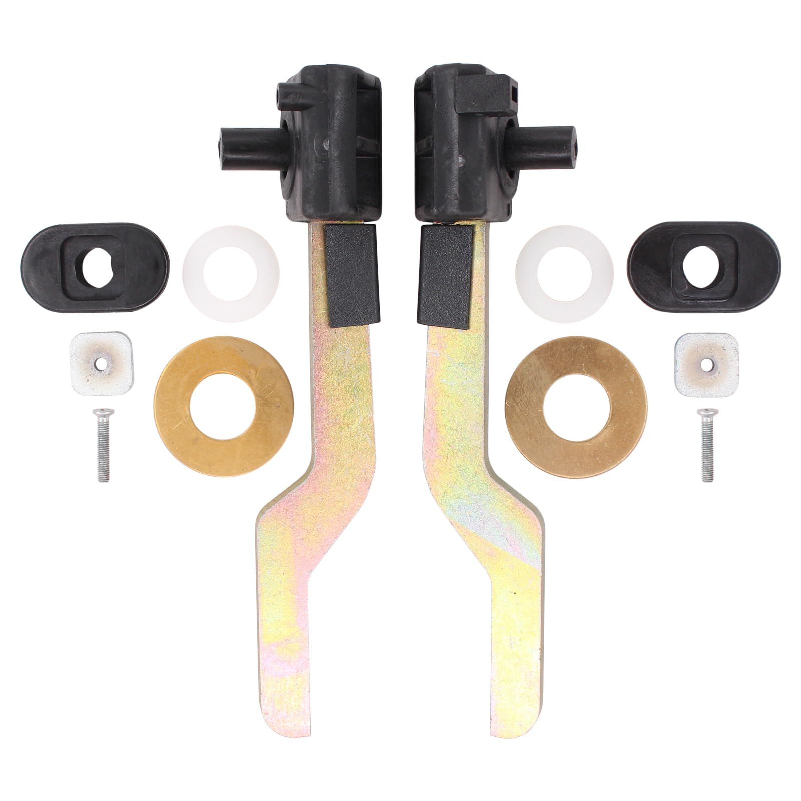 Doo Engy Verdeck Reparatursatz Verschlusshaken Verschlußhaken Schiebedach Reparatur Haken Abdeckung links und rechts für Astra G Cabrio 1.6 16V 1.8 2.0 2.2 2001 2002 2003 2004 2005
