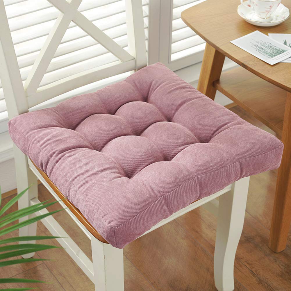 Almohada de asiento cuadrada de diseño minimalista confeccionada en algodón seleccionado