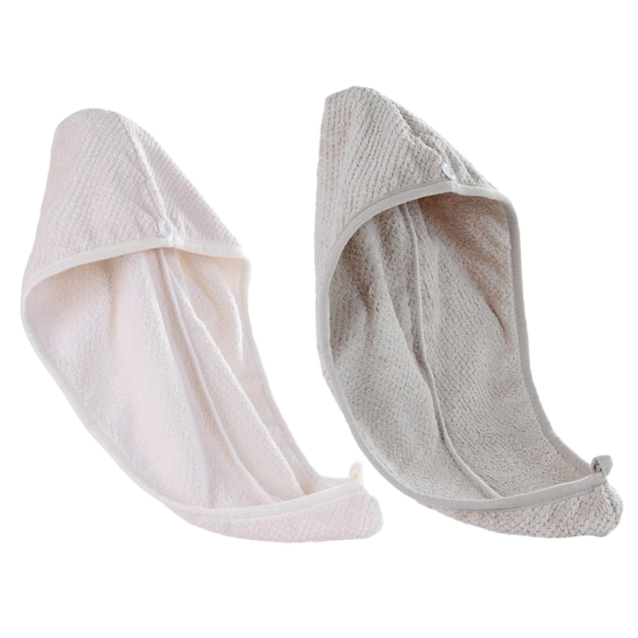 Beavorty 4piezas Toalla De Microfibra para Secado Rápido Gorro Absorbente para Cabello Húmedo Aleatorios para Uso Casa y Viajes