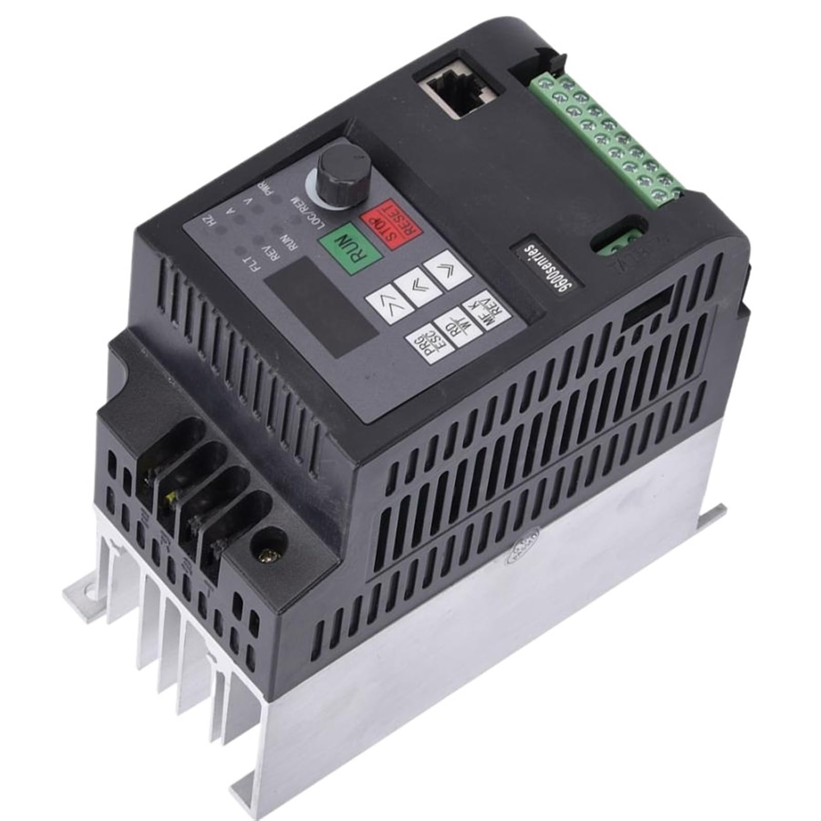 Variador de frecuencia Solar CA 220 V y 380, 1,5 kW, Controlador Velocidad Ajustable, inversor 3 Fases, variador VFD, accionamiento Motor Bomba Agua | Solar 5.5kw 8hp,3P 380V