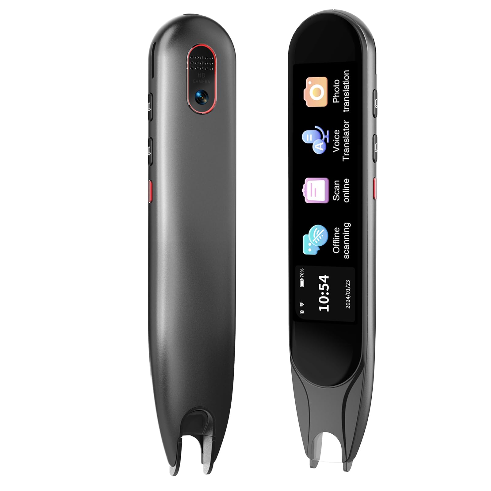 Translation Pen, Reading Pen for Dyslexia, Scanner Text to Speech Device, Scan Reader Pen OCR Digital Pen Reader, Translator Pen for 142+ Language, Wireless Translation Pen Scanner for Students Adults