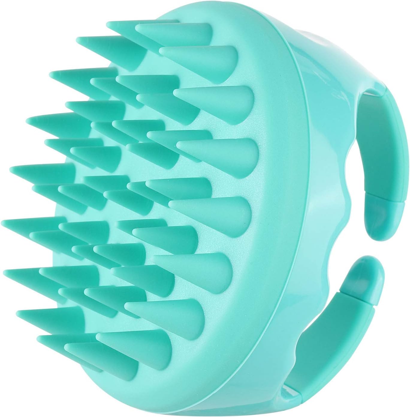 BTYMS 1 Packs Hair Scalp Massager Brush Silicone Hair Shampoo Massager Dandruff Scrubber Hair Washing Tool