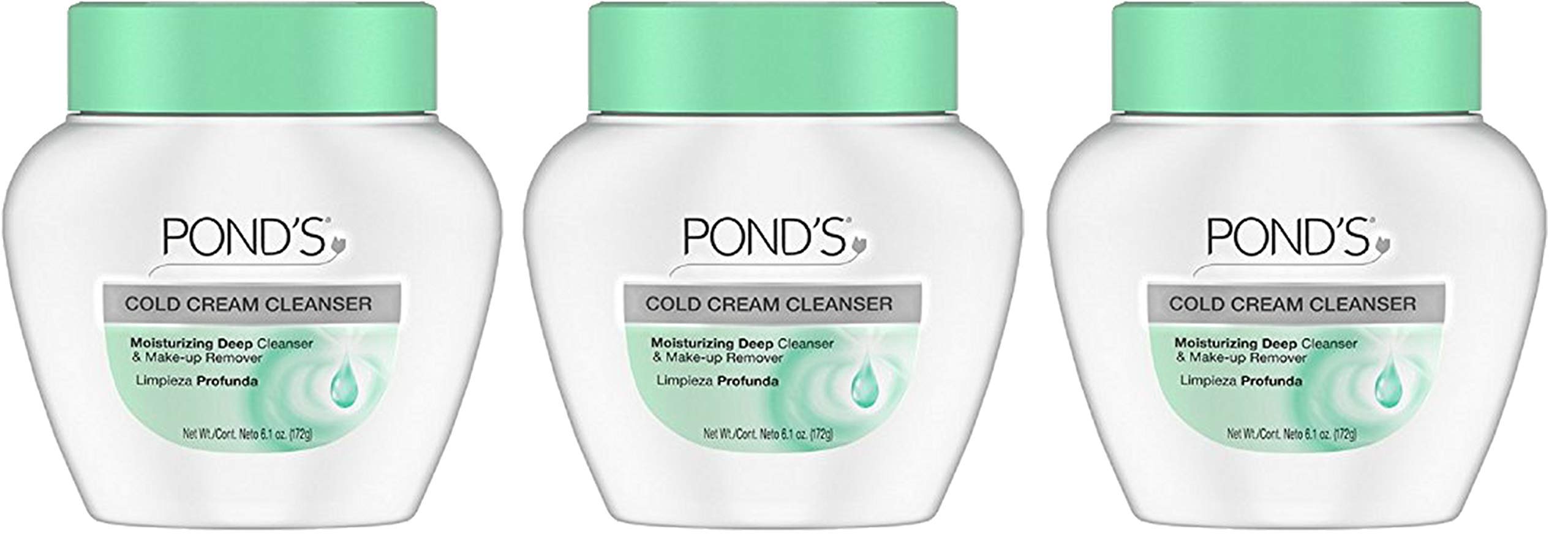 Pond's Cold Cream Cleanser 6.1 oz (Pack of 3)