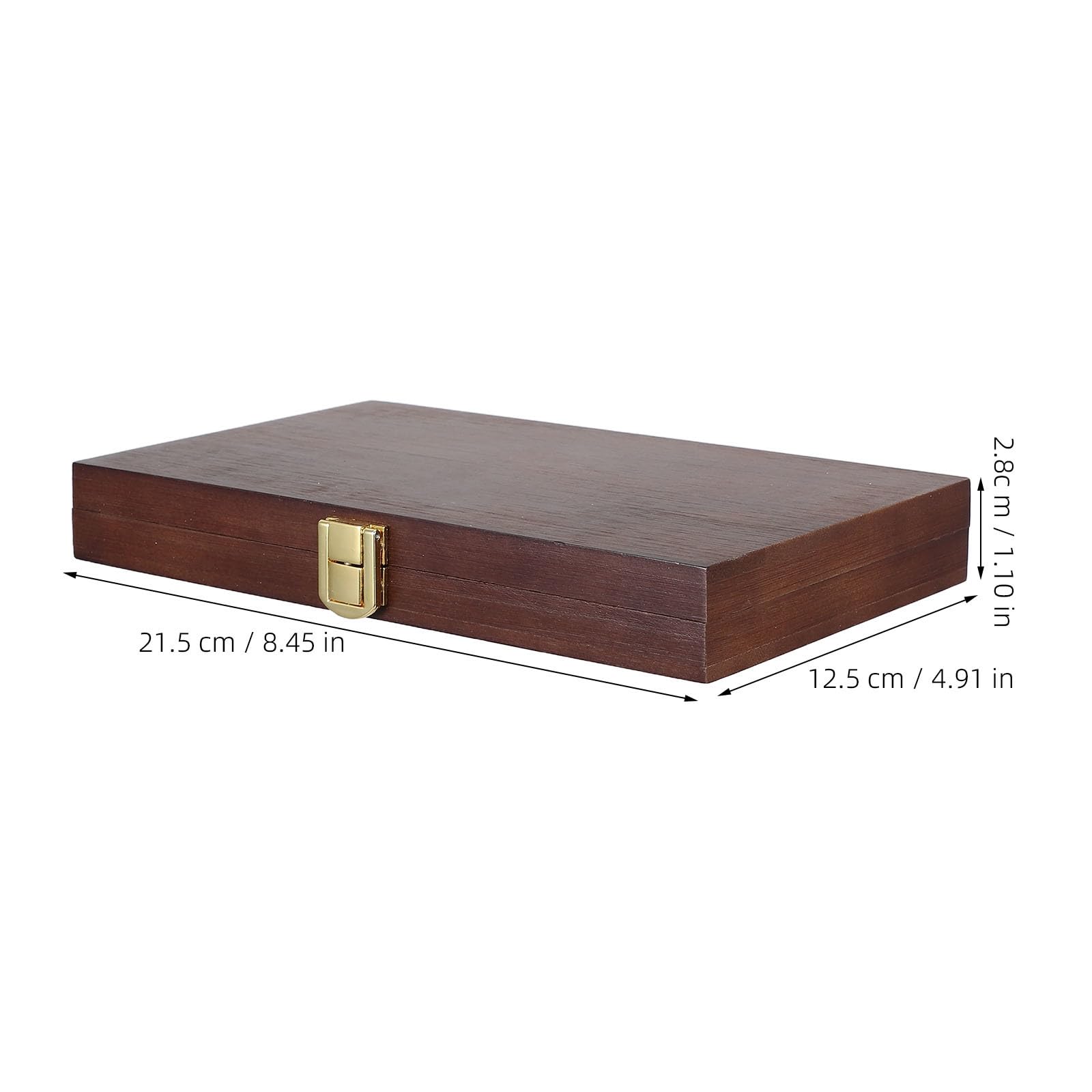 Lurrose Boîte Palette Aquarelle en Bois, 60 Compartiments, Godets de 2 ML