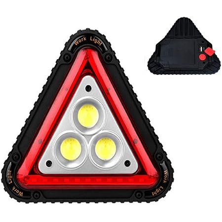 Amazon Sarada 停止版 三角 反射板 緊急停止時 緊急対応 Led コンパクト コンパクト 電池式 カー用品 備え 並行輸入品 三角停止板 車 バイク