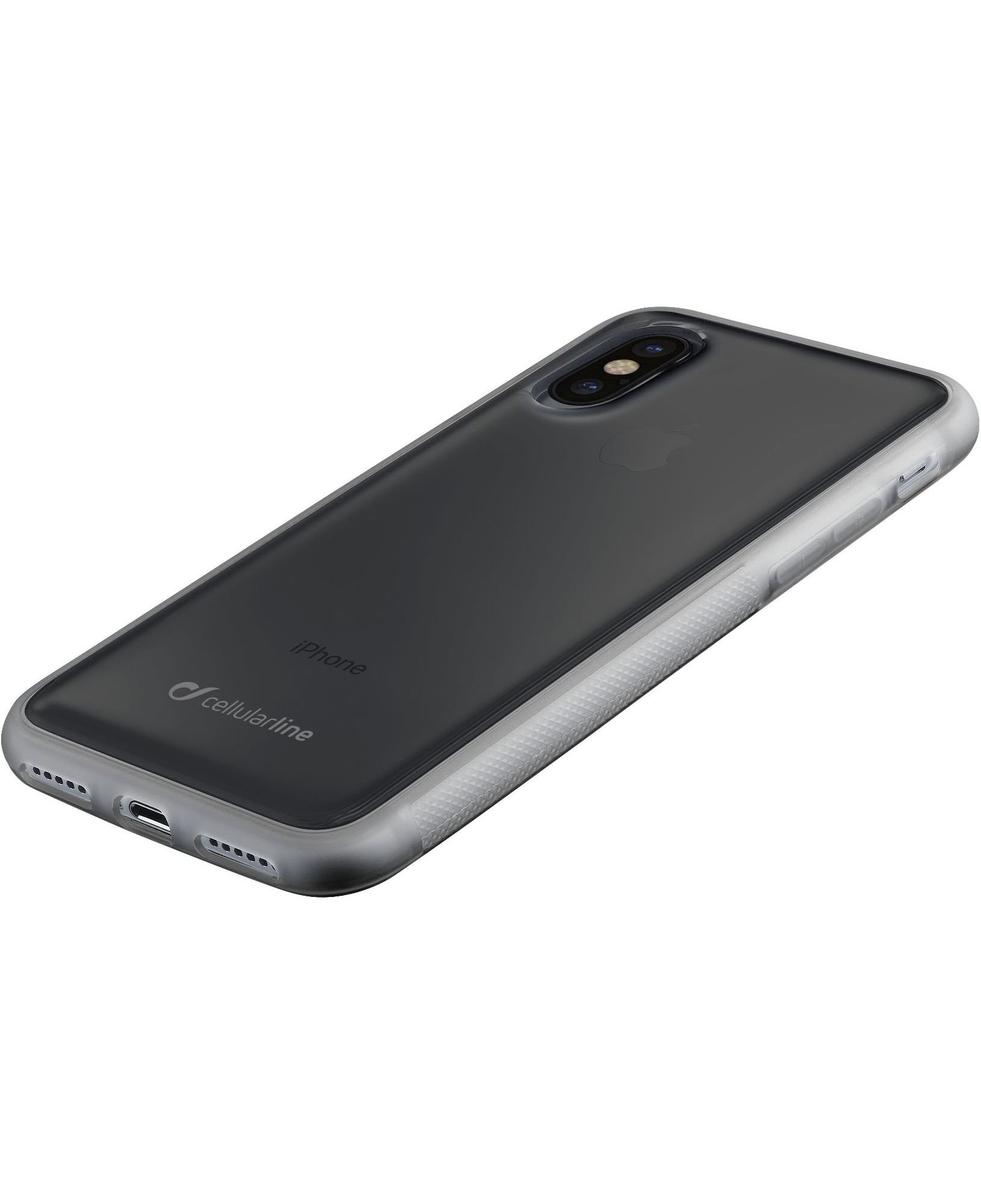 Cellularline Anti Gravity Back Case For Apple Iphone X, Clear