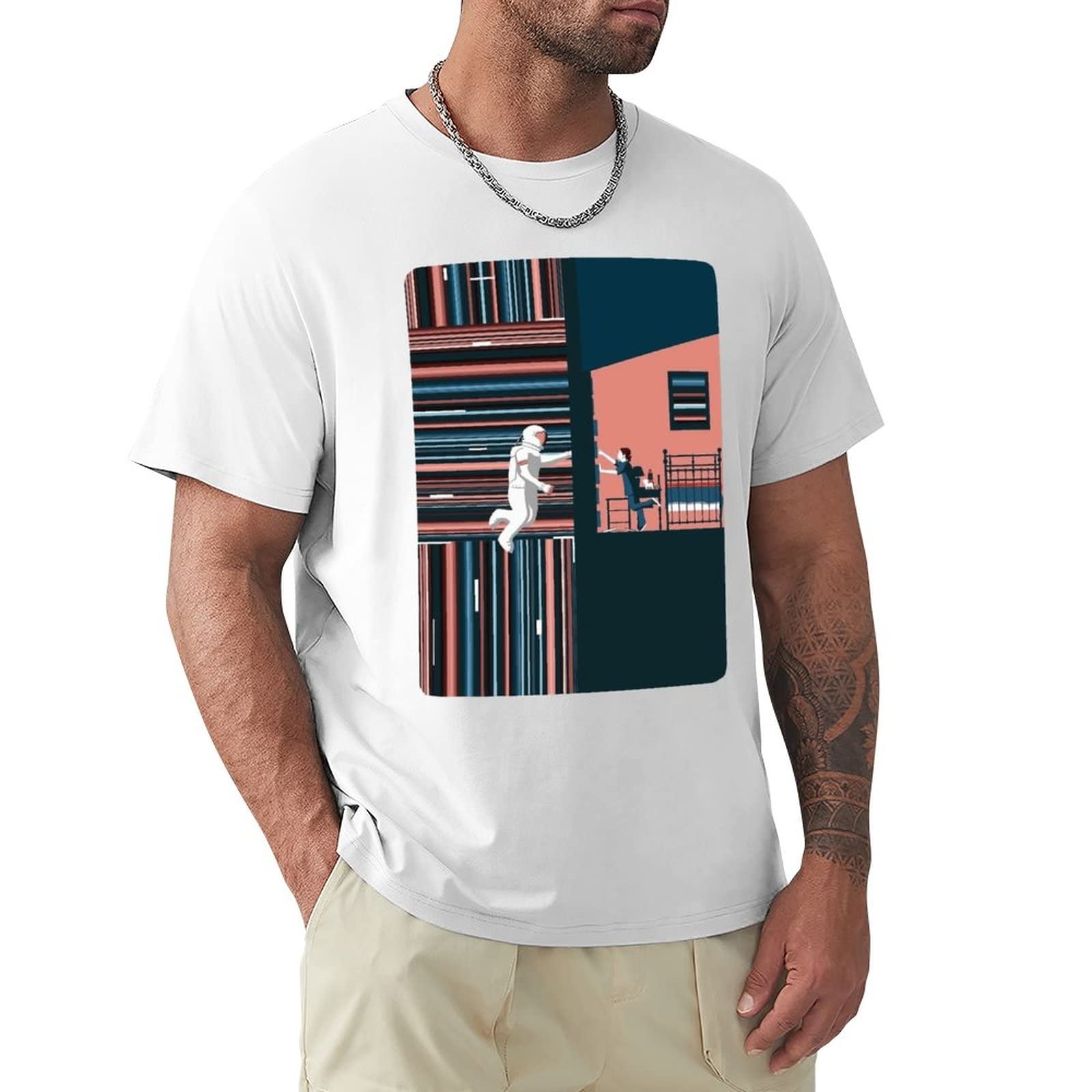 Amazon.co.jp: Tシャツ メンズ 半袖 夏服 インターステラー