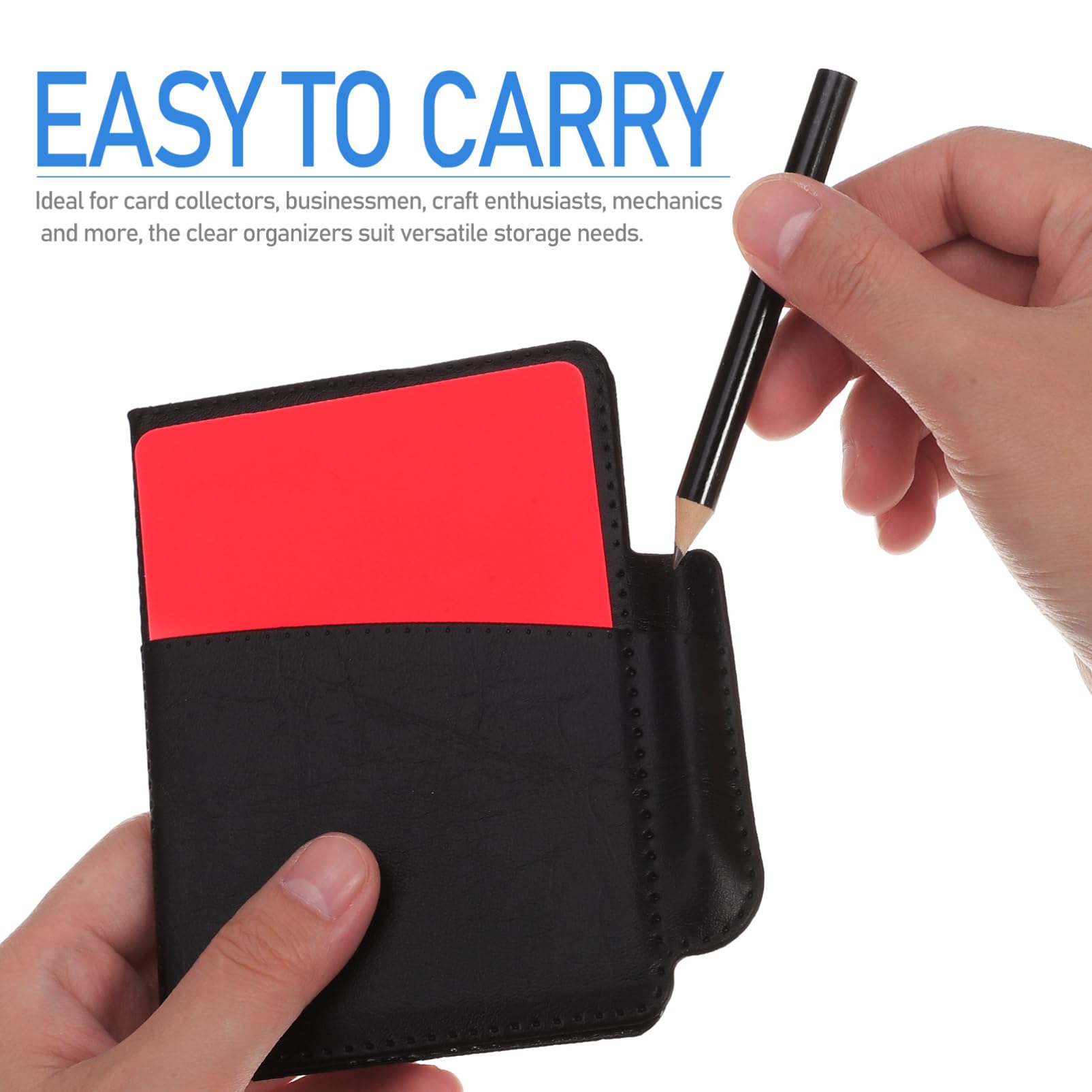 Toyvian Volleyball Referee Equipment Football Referee Cards Red Yellow Card Suit