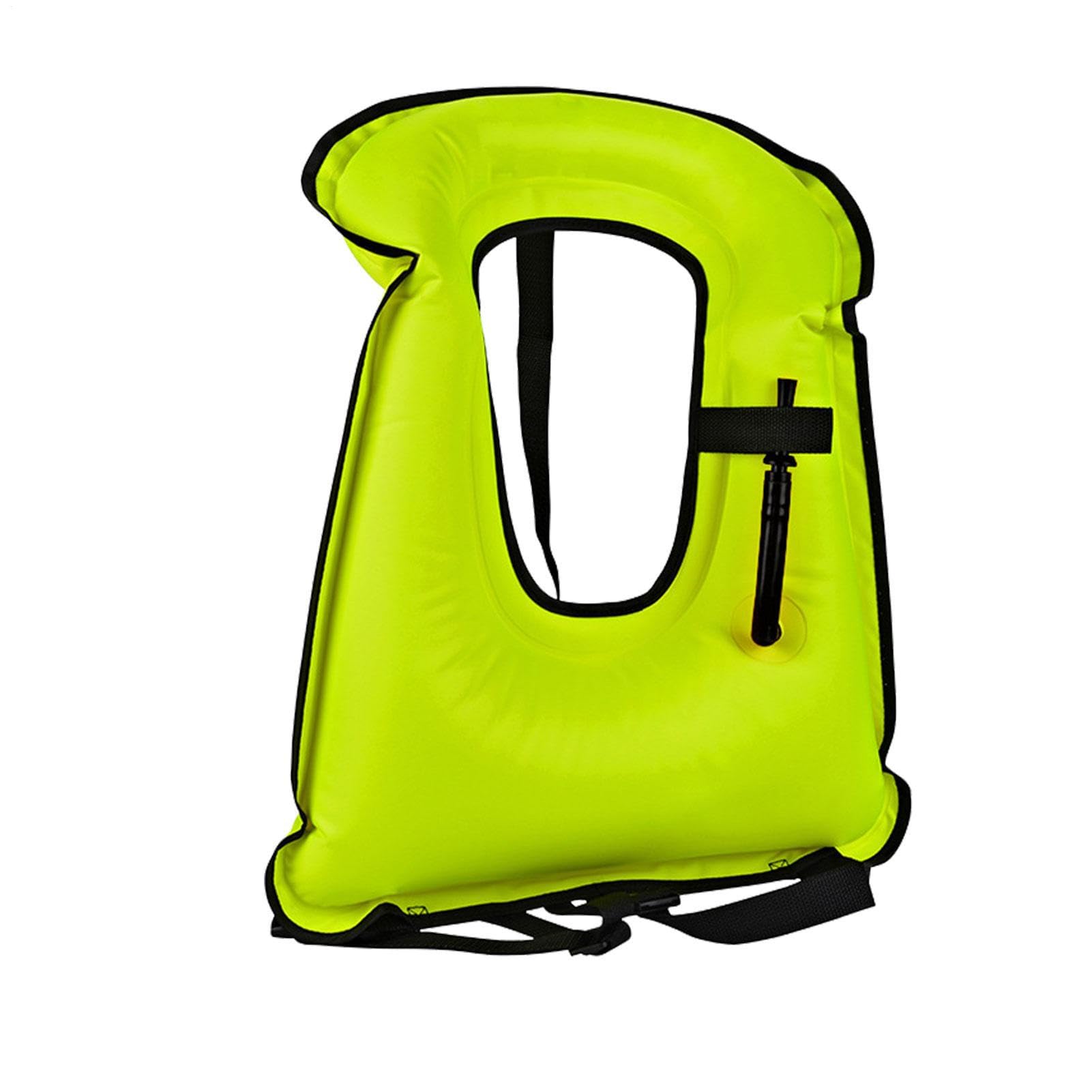 Gilet de snorkeling - Gonflable pour les adultes, sangles de sécurité réglables, support de charge léger | Aide à la natation pour débutants Snorkel plongée sports aquatiques jusqu'à 220 livres de