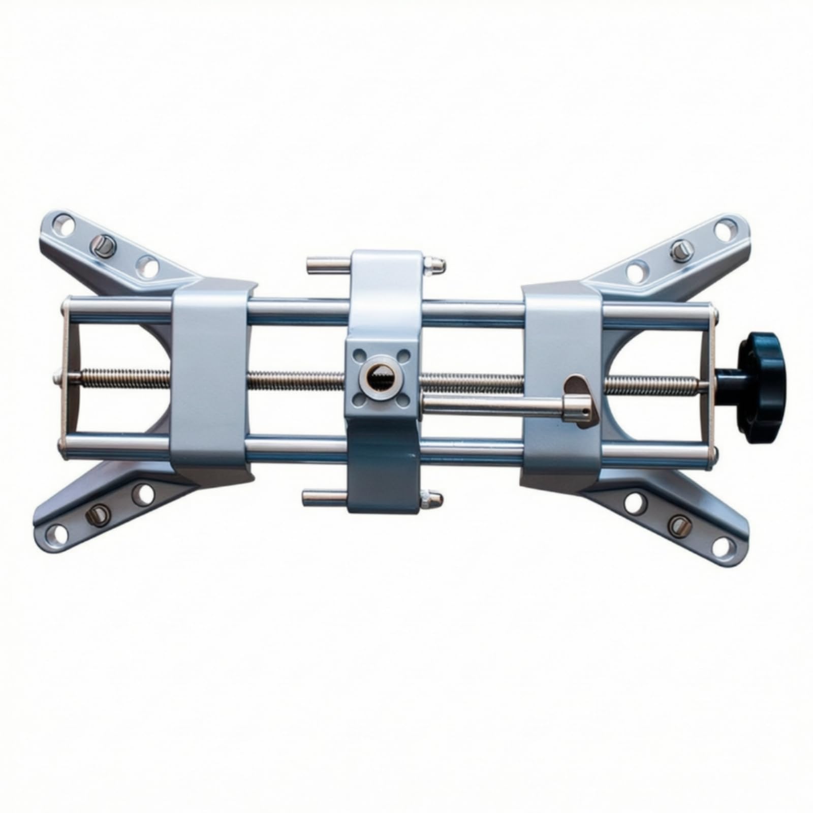 Staffa Autocentrante con Maniglia Affidabile Morsa Autocentrante Sicuro Attrezzatura per Gommisti, Meccanici, 15MM
