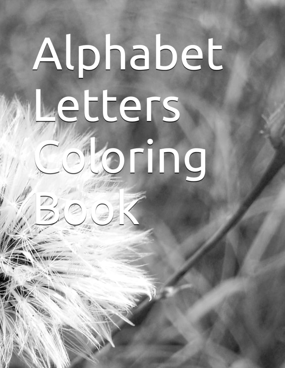 Alphabet Letters Coloring Book