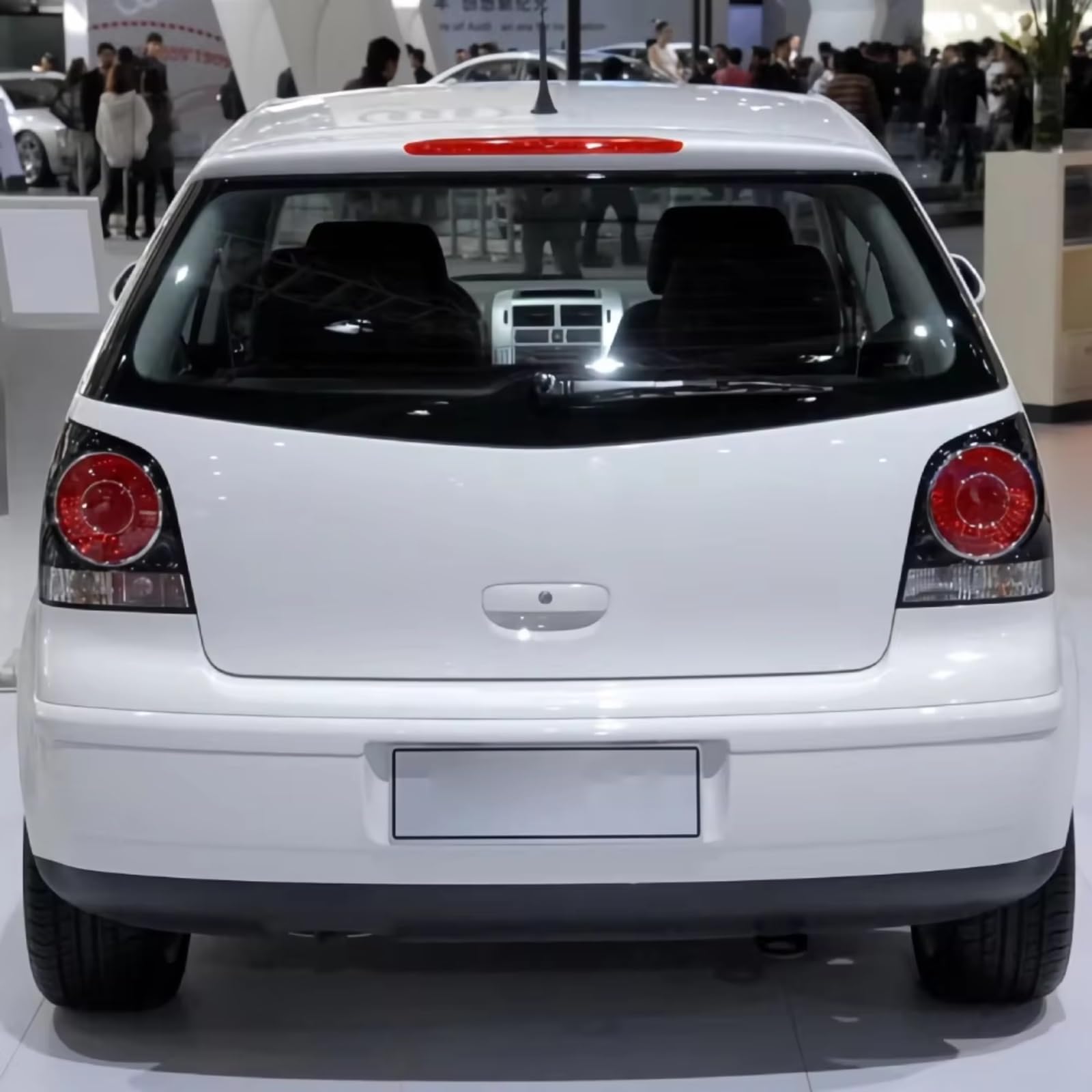 Compatible Con VW Para Polo 9N 9N3 Hatchback 2005 2006 2007 2008 2009 2010 6Q6945095AB Freno Trasero Señal Giro Lámpara Antiniebla Luz Trasera De Coche luces advertencia traseras(Left)