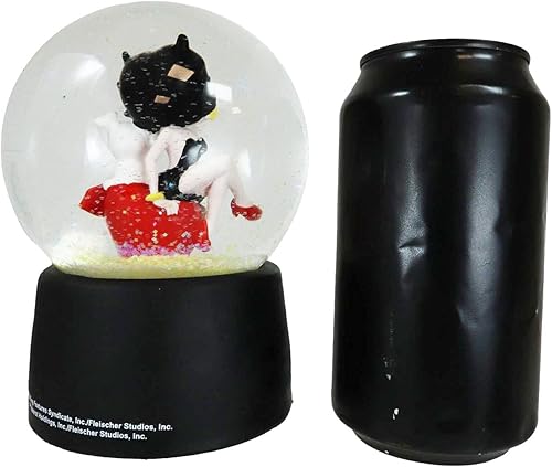 Miniatura 7 de Ebros Gift Novedosa colección Betty Boop - Globo de agua con purpurina cómica caprichosa de 5.25 pulgadas de alto, 3.937 in de alto, coloridos