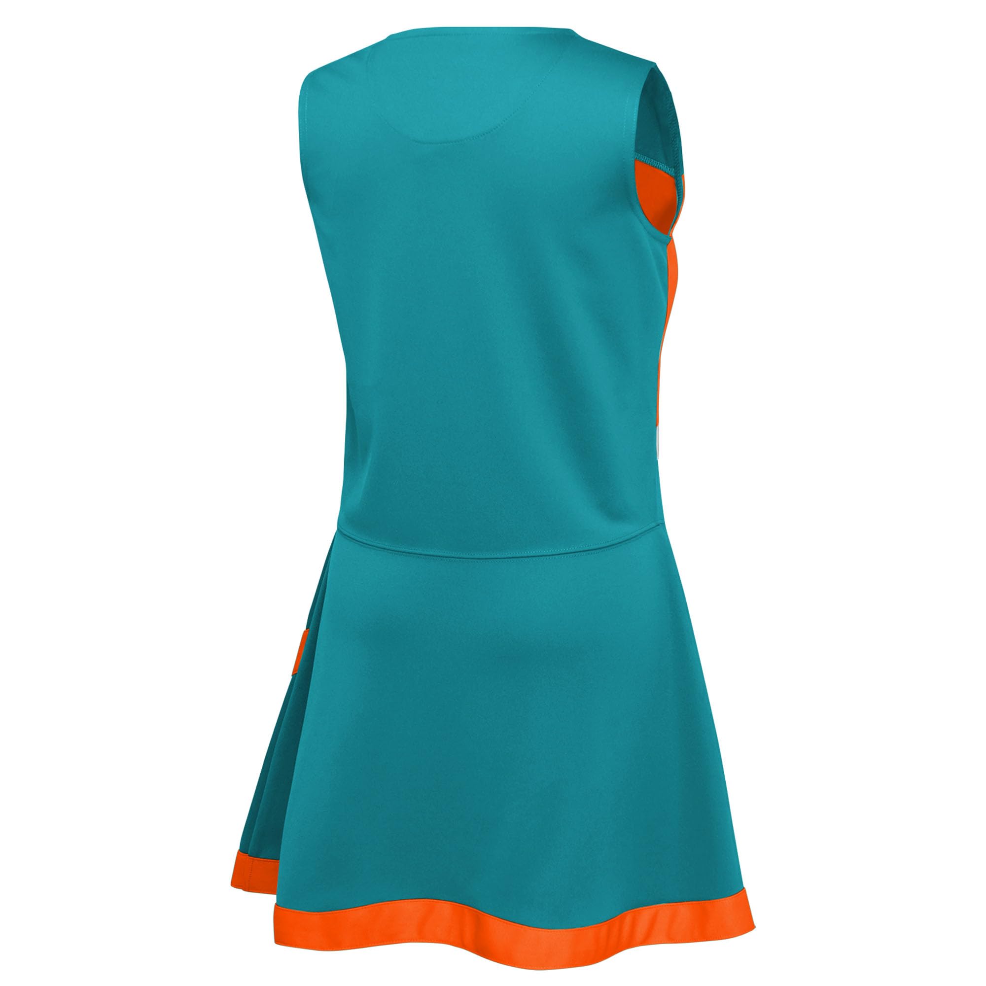 Outerstuff Conjunto de vestido de capitán animador de dos piezas para niñas preescolares de la NFL
