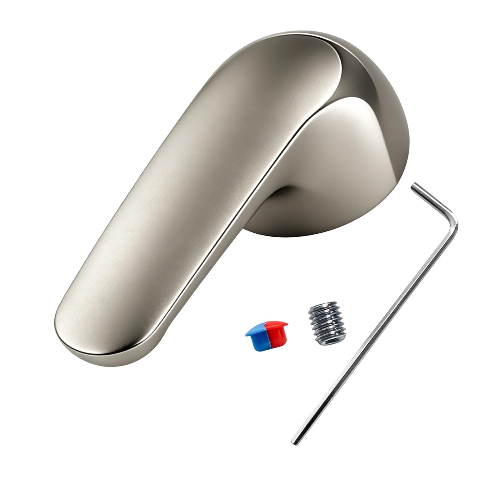 Single Metal Levers H79 Shower Handle Replacement with Ergonomic Grip for Precisely Temperature Control Shower Handle Replacement