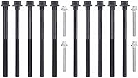 ApplianPar 14-Pc Engine Cylinder Head Bolts for Chevy Equinox, Buick Regal LaCrosse, Pontiac Saturn - 2.0L 2.2L 2.4L Compatible Set