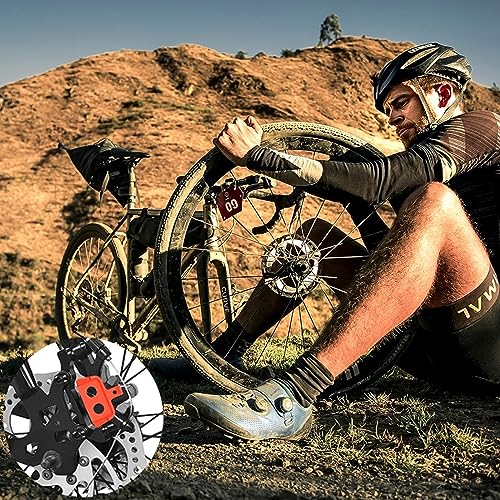 YUGUOLAN 4 Stück Fahrrad Scheibenbremsen Abstandshalter, Scheibenbremse, Fahrrad Abstandshalter, Transportsicherung Scheibenbremse, Bremsscheiben Schutz, Für Fahrradzubehör