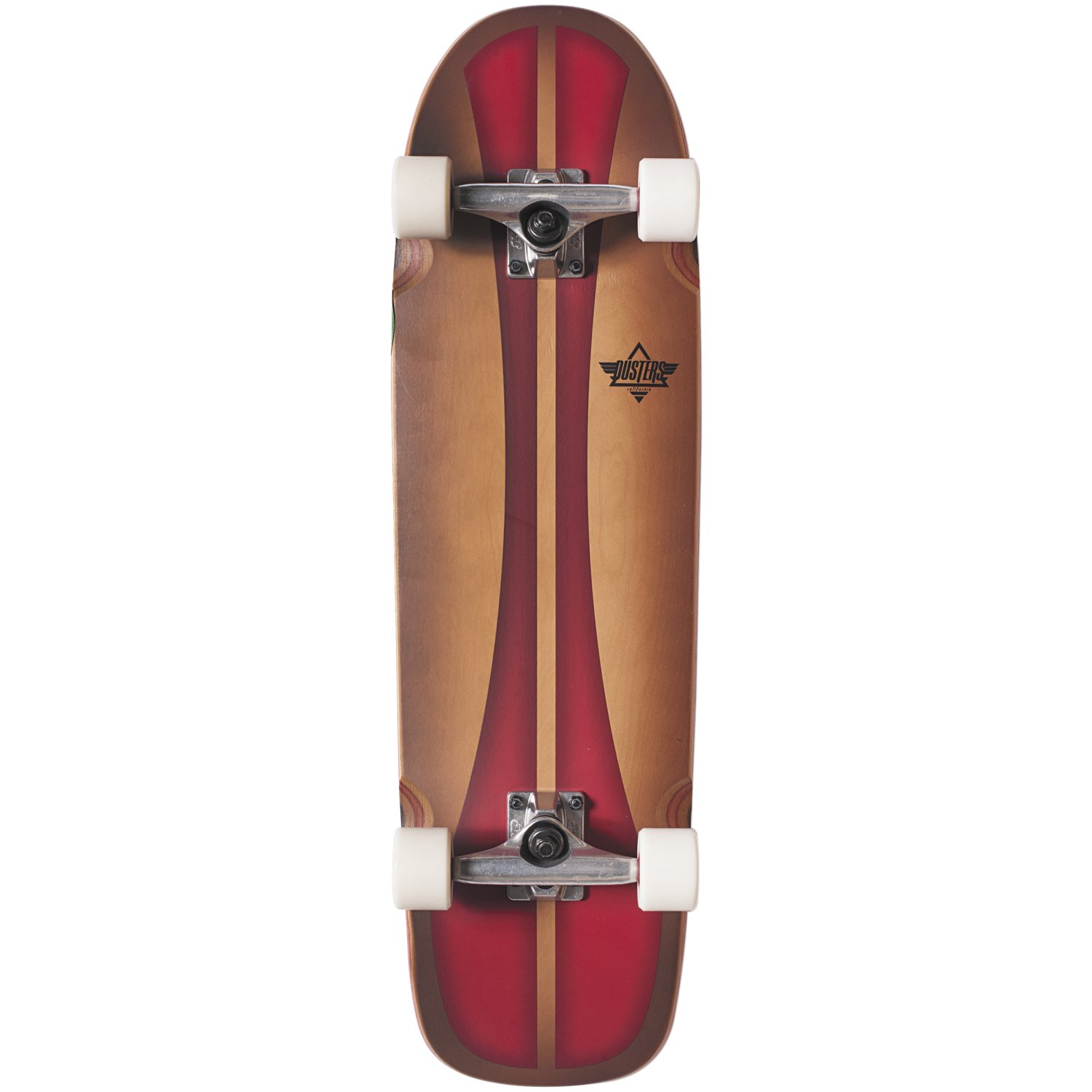 DustersGrind Skateboard Complete Brown Kryptonics 30.75 Inches