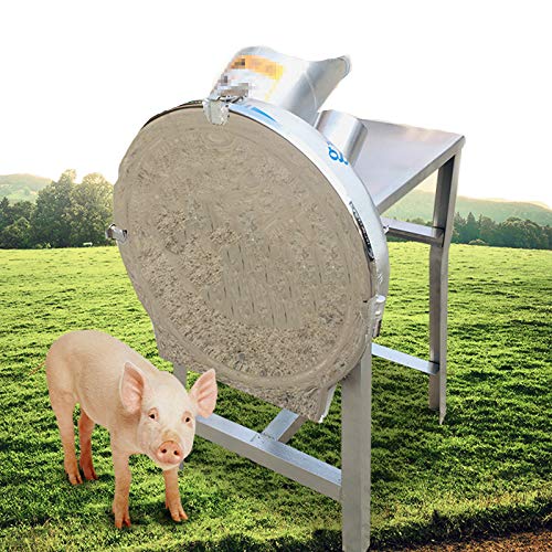 HXXXIN Stainless Steel Hogweed Grinder, Fruit and Vegetable Chopper, Household Electric Grass Chopper, Forage Grass Chopper