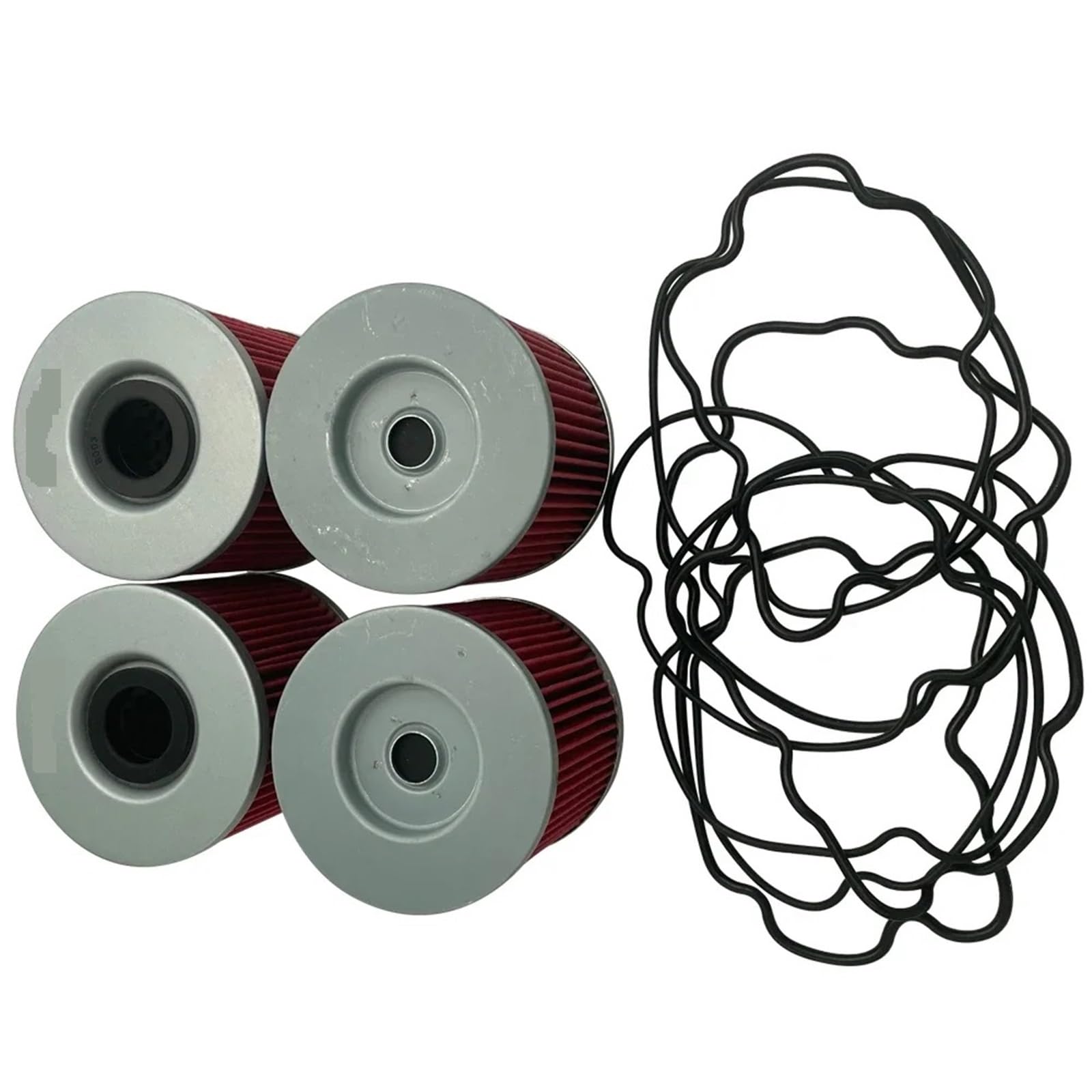 Wymiana Filtra Oleju Motocyklowego Pasuje do Suzuki GR650 83-85 GS650 81-84 XN85 83-86 GS700 1985 GS750 77-83 GSX750 79-89 GS850 79-85 Filtr oleju(4pcs)
