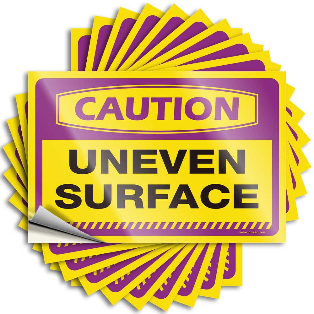Bumper - Core Hat Caution Uneven Surface for Coffee Mimosa Bar Decor(12X18CM)