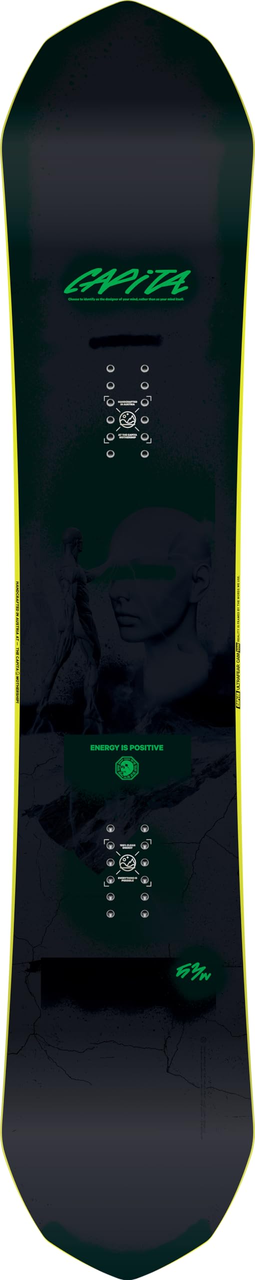CAPiTA Ultrafear Camber Wide Mens Snowboard, 153