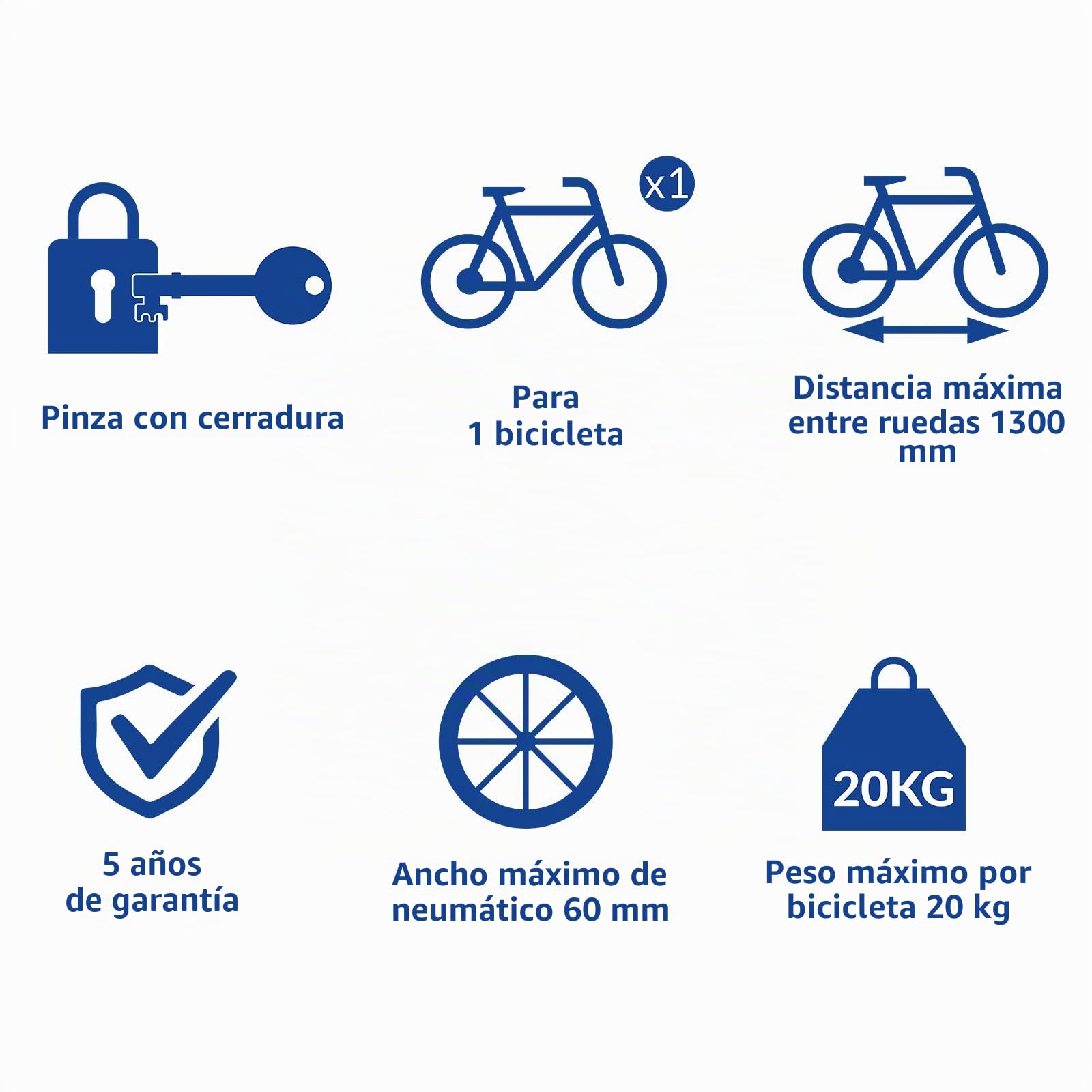 Westfalia Extensión de Bicicleta para el Portabicicletas BC 60, Bikelander y 'Bikelander lcassic’
