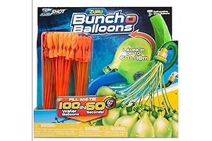 Buncho Balloon Blue and Purple Ocean Rapid-Fill Target Water Bomb Cannons