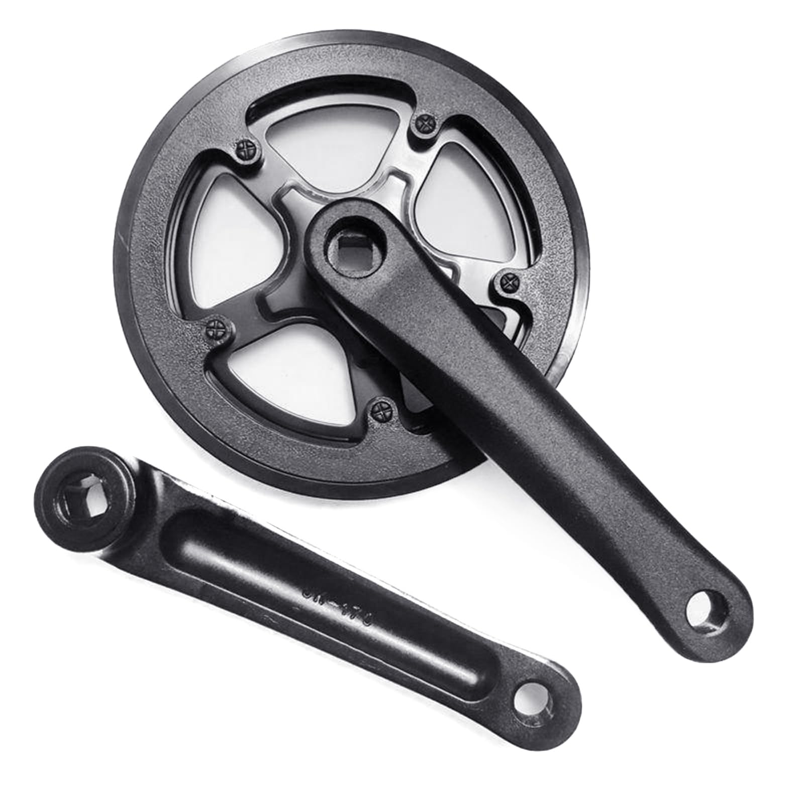 自転車　チェーンリング&amp;クランク Amazon.co.jp: Ldbuejiaja 折りたたみ自転車クランクセット