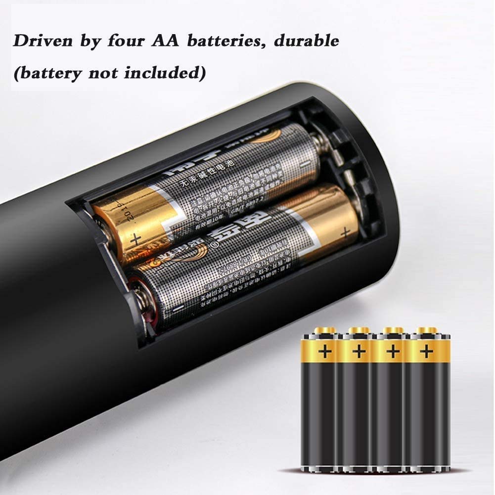 Botella eléctrica de abrelatas, bomba de removedor de corcho de vino, abrel de vino fácil de usar, cortador de láminas, abrelatas de botellas de vino simple, regalo de amante del vino (no incluy