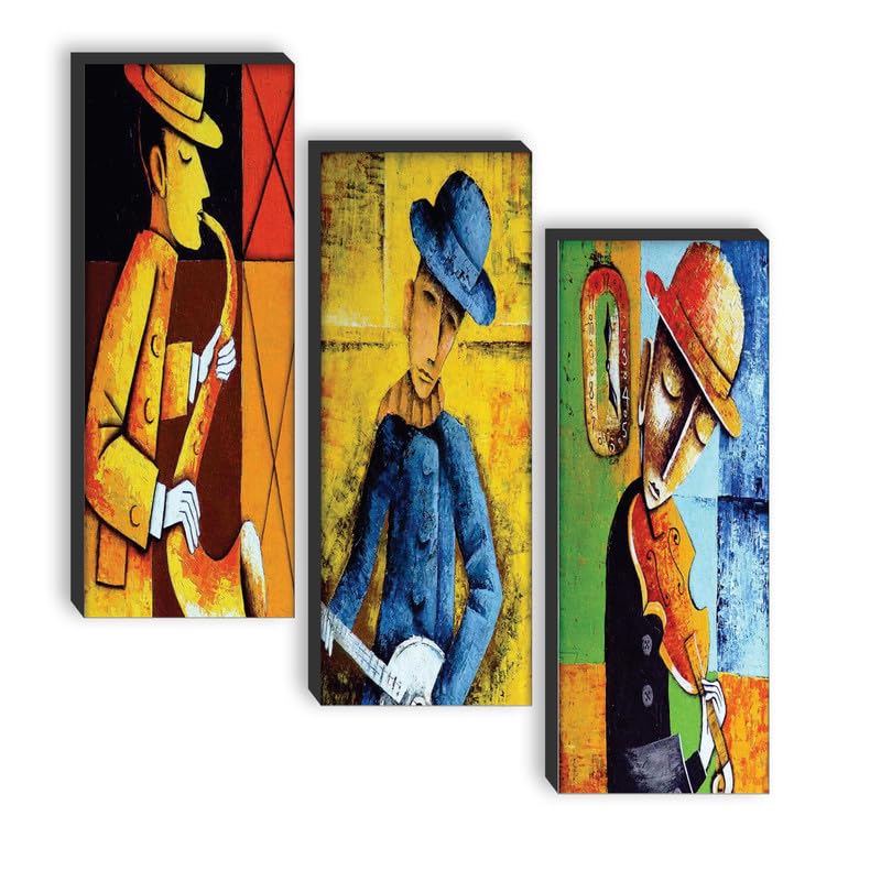 SAF paintings set of 3 Abstract Art UV textured self adeshive wall painting for home decoration SANF-SJ15 (B0C6M4H6T9) Amazon Price History, Amazon Price Tracker