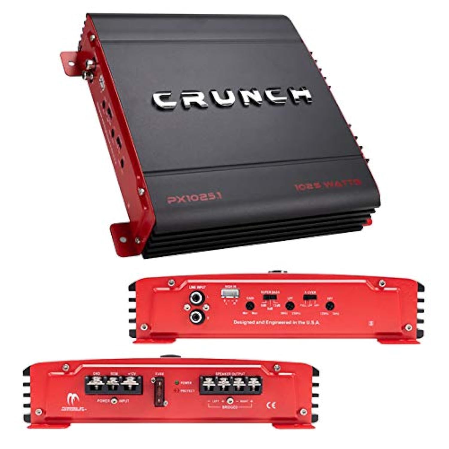 Amazon.com: Crunch PX10251 Power X 1 X 510 @ 4 Ohms 1 X 1025 @ 2