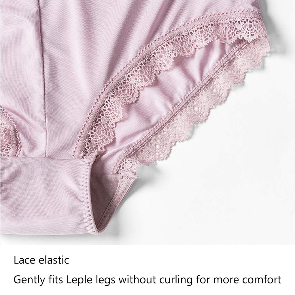 DIoFent Mutande Bikini Slip Merletto delle Signore di qualità del Pannello Riassunti Sexy Vita Alta Mutandoni Hipster Intima, Confezione da 4 (Color : D, Size : Medium)