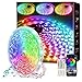 Produktbild Fortand LED Strip 15m,1x15m Dimmbar LED Streifen Bluetooth LED Lichterkette RGB 5050, Selbstklebend Lichtband mit Fernbedienung APP Steuerung Musik Sync Farbwechsel LED Leiste für Zuhause Schrankdek