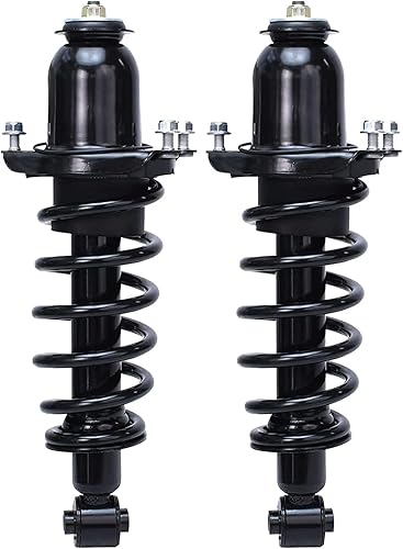 Miniatura 8 de Detroit Axle - 4 puntales para Scion tC 2005-2010 puntales traseros delanteros completos con muelle helicoidal 2006 2007 2008 2009 montaje de