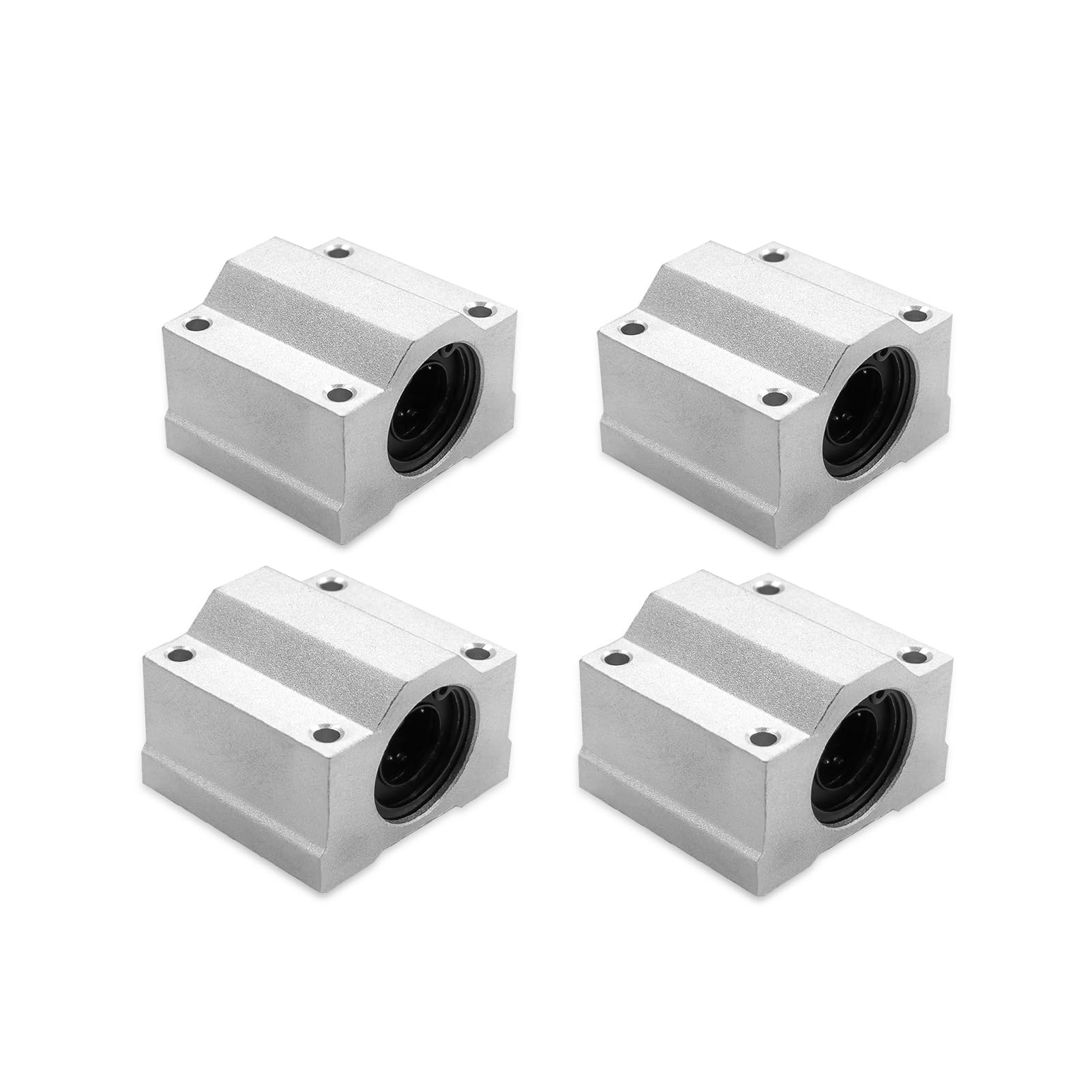 4Pcs SC16UU Linear Motion Ball Bearing Slide Block ID 16mm Aluminum Bushing Linear Rail Support Guide Shaft Bearing for Printer Parts 4 Pack — Amazon image 10