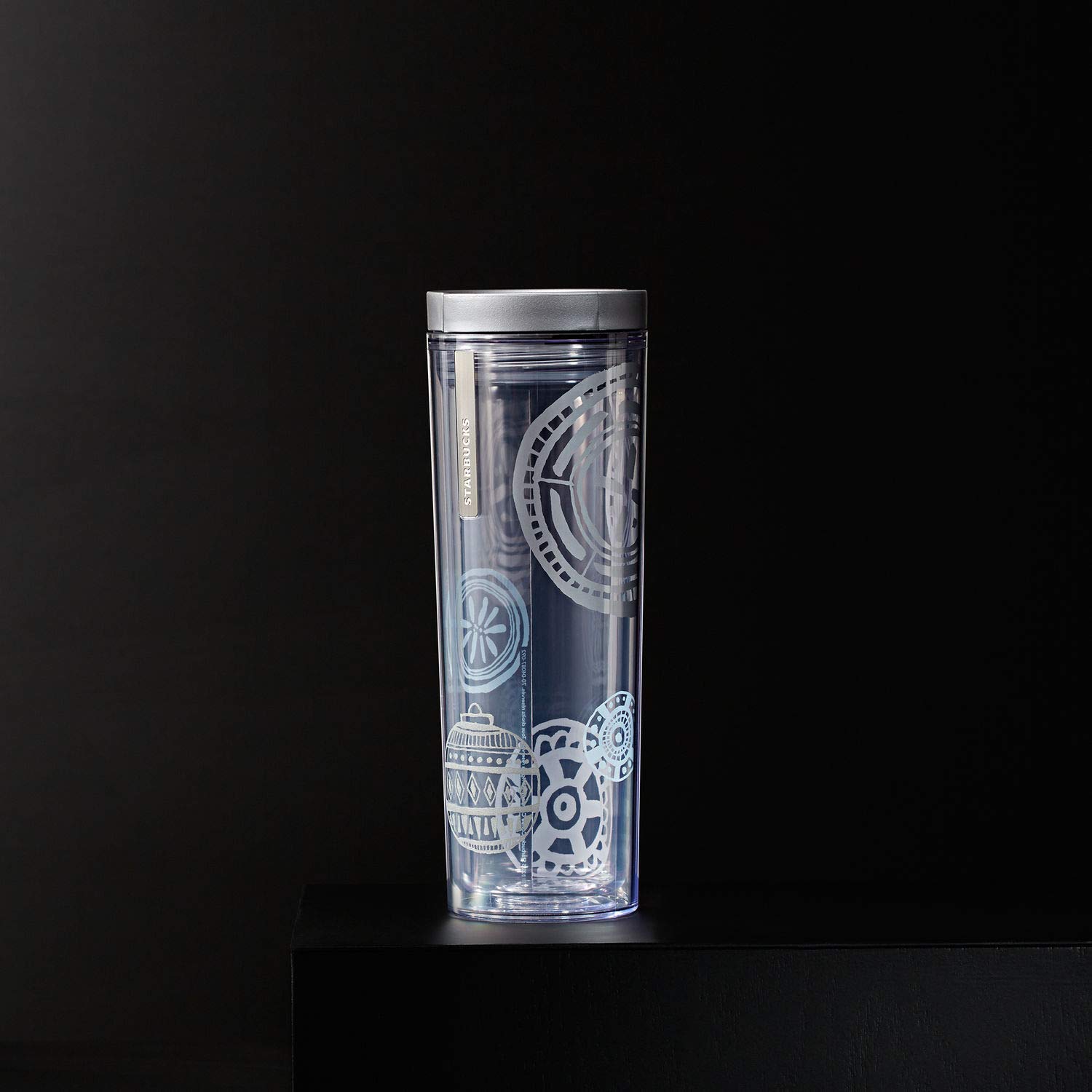 Amazon.com: Starbucks Silver Ornament Tumbler 16 Fluid Ounce (2015 Limited  Edition) : Home & Kitchen
