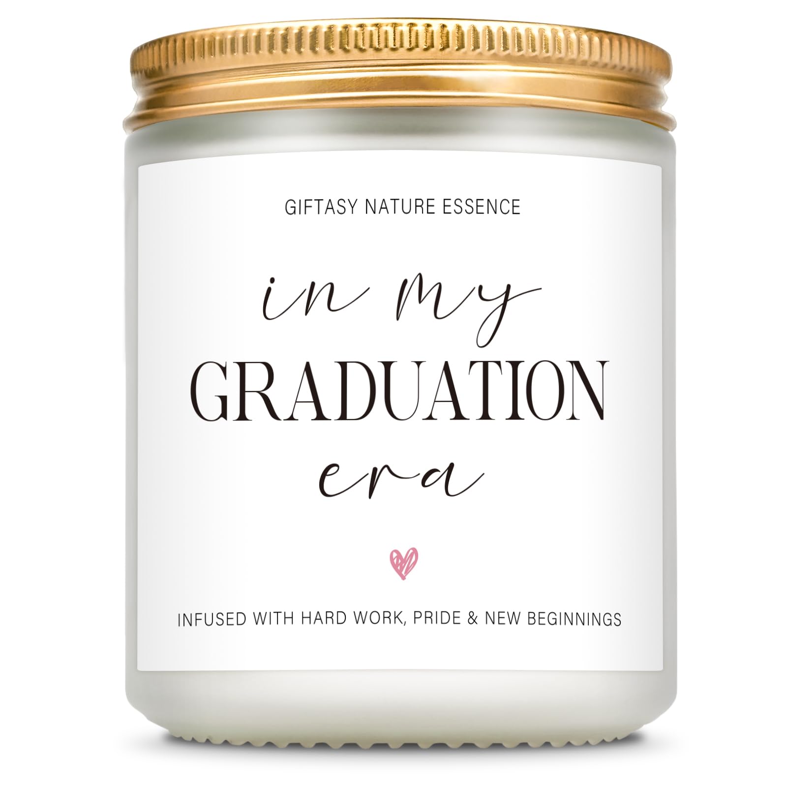 Giftasy Graduation Gift for Her Him, Congratulations Handmade Lavender Candle for Graduates - 2026 Graduation Gift for College, High School, Master’s and PhD Graduates, 7 oz — image 1