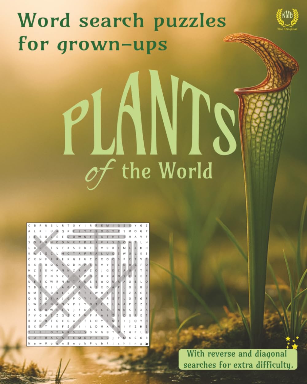 Plants of the World: Word search puzzles for grown-ups (Natural World word search puzzle books for adults)