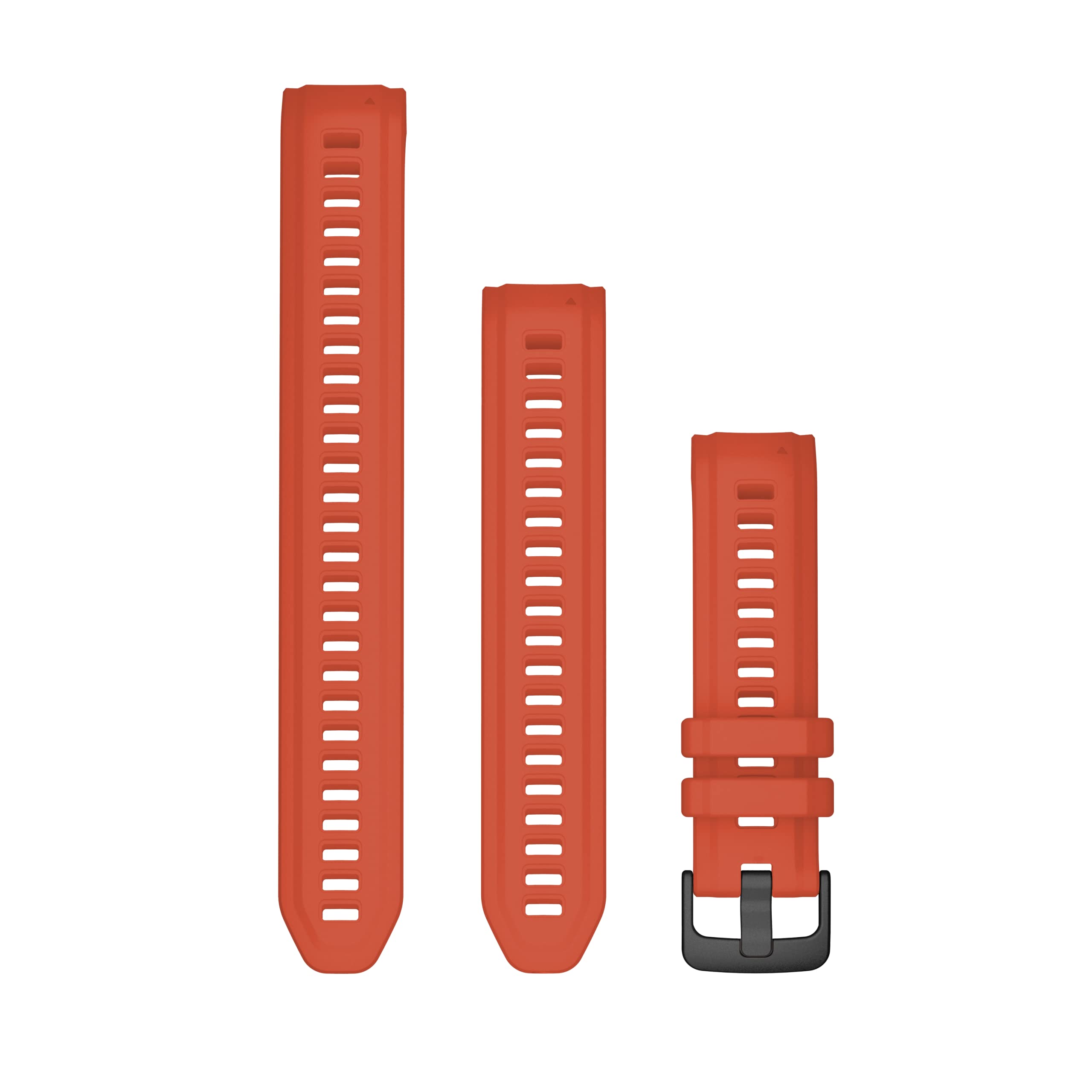 Garmin Official Instinct 2S Bands (20mm), suitable for Instinct 2S series only, Original accessory, Silicone, Poppy