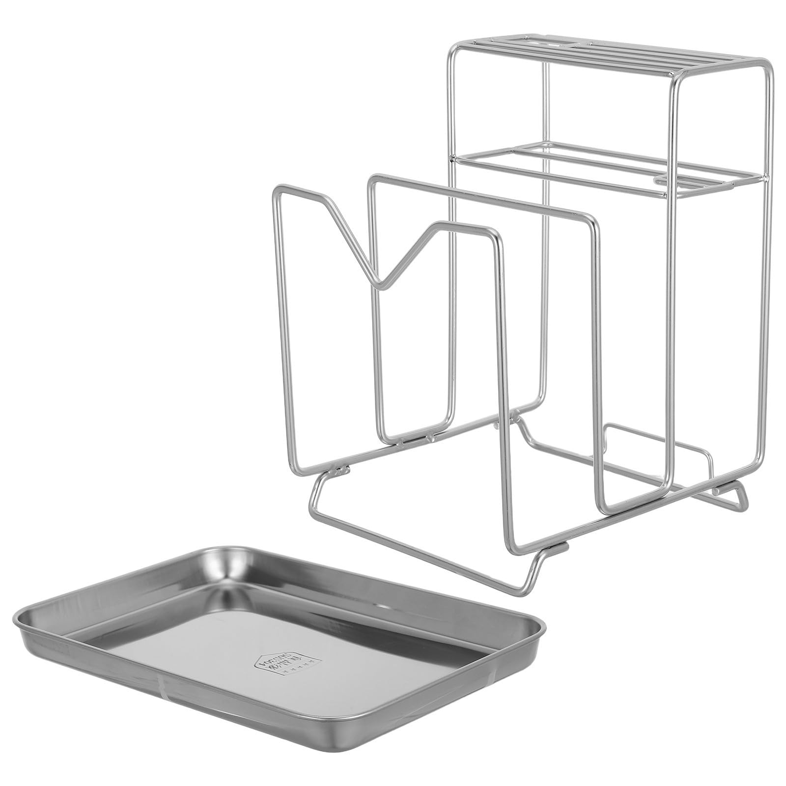TOYANDONA Soporte Organizador para Tablas de Cortar y Cuchillos de Acero 304