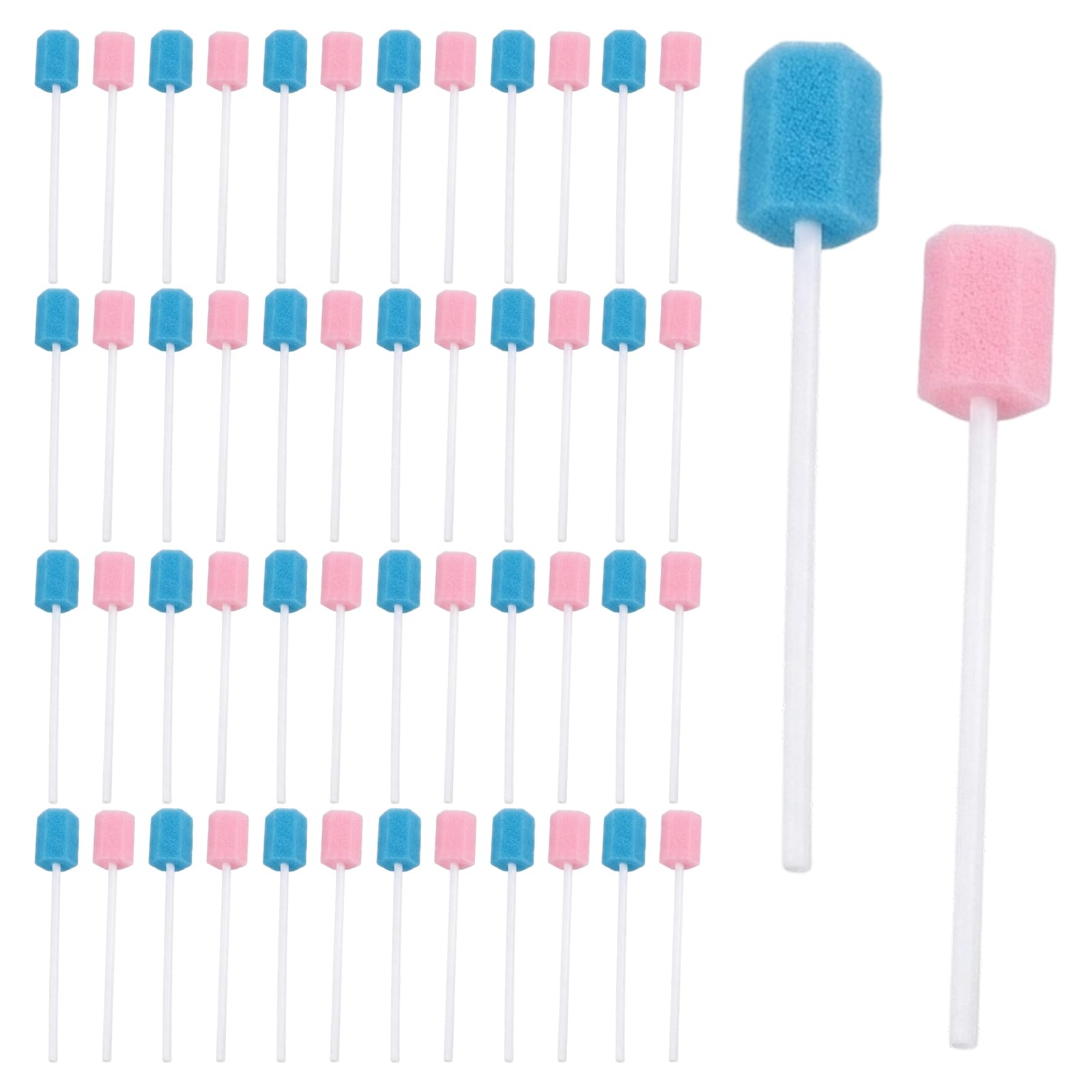 100 Stück Mundpflegestäbchen, Mundstäbchen, Für tägliche Mundhygiene, Sanfte Reinigung für Zähne und Haustiere