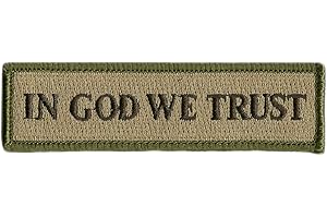 In God We Trust Tactical Morale Patch: A Seal of Faith and Duty