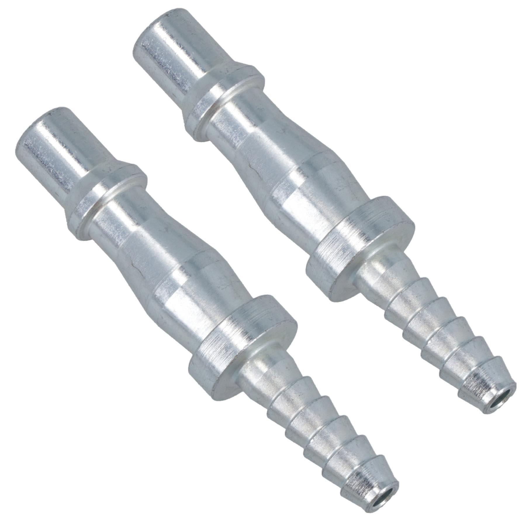 Ab Tools Men's 3/16In Bsp (4.75Mm) Air Hose Barb Tail With Pcl Type Connector Fitting 2Pc