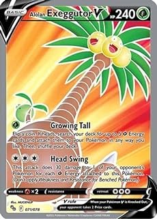 Alolan Exeggutor V - (Full Art) - 071/078 - Ultra Rare - Pokomon GO - NM/M