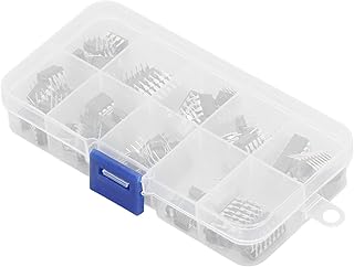 85 Pcs Ic Assortment Kit - 10 Specifications Integrated Circuit Ic Chips for Home Circuit Work with Storage Box, Ne555, Lm324, Lm386, Ic Chip Kit, Wide Purpose, Fine Made