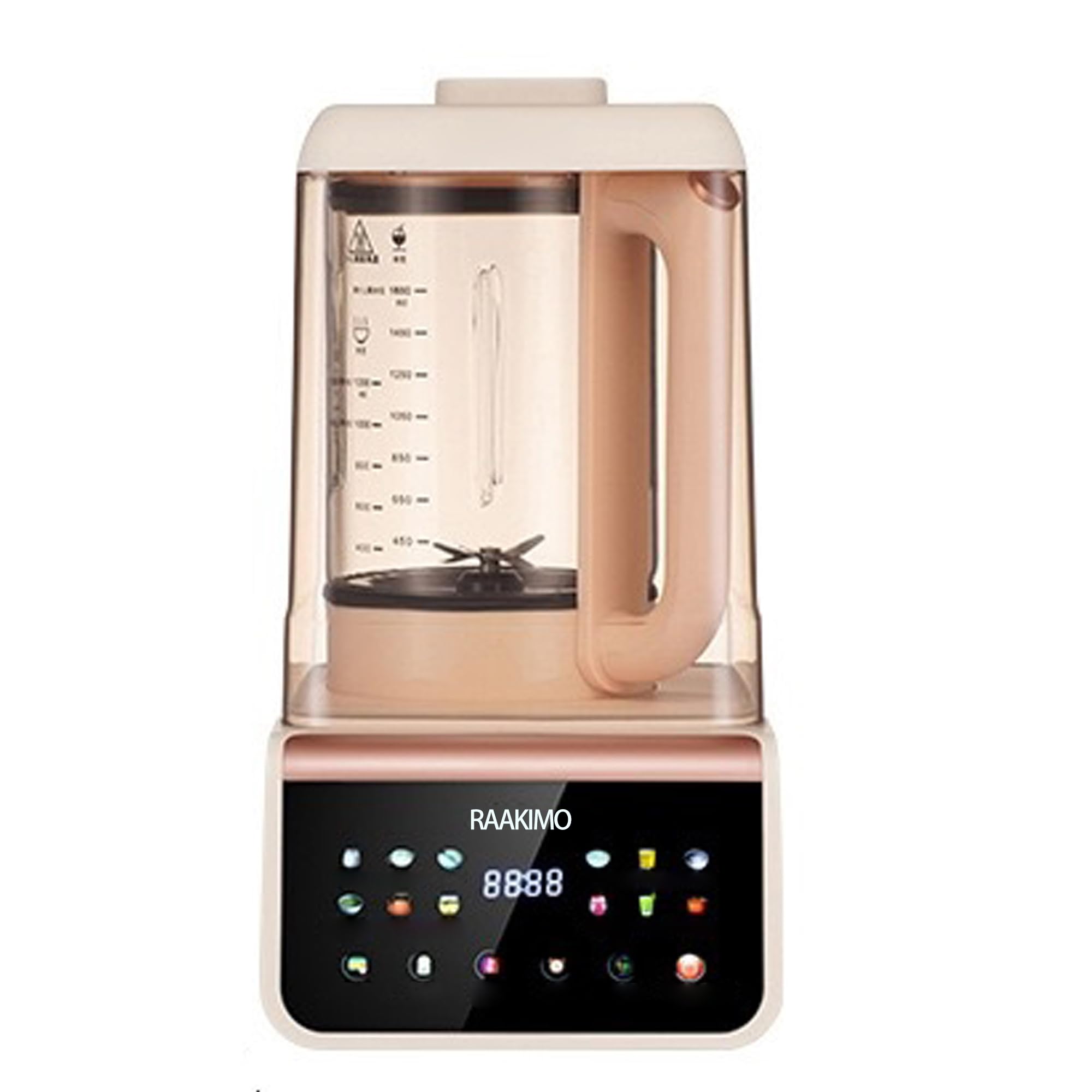 Amazon | RAAKIMO ミキサー 豆乳メーカー ブレンダー 1650ML 12